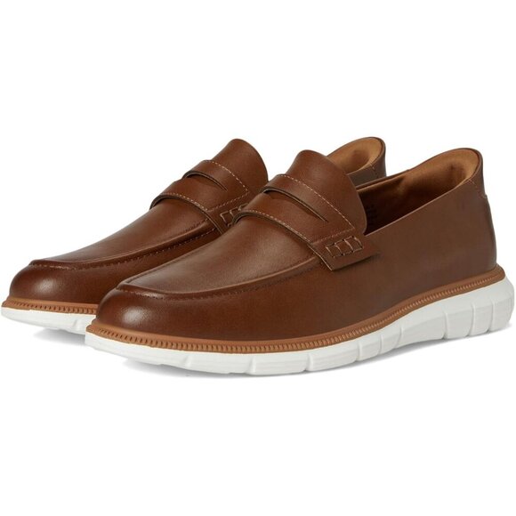 Men 〽️Men\'s Cognac Marc Joseph New York Mens Empire Street Hands Free Shoes